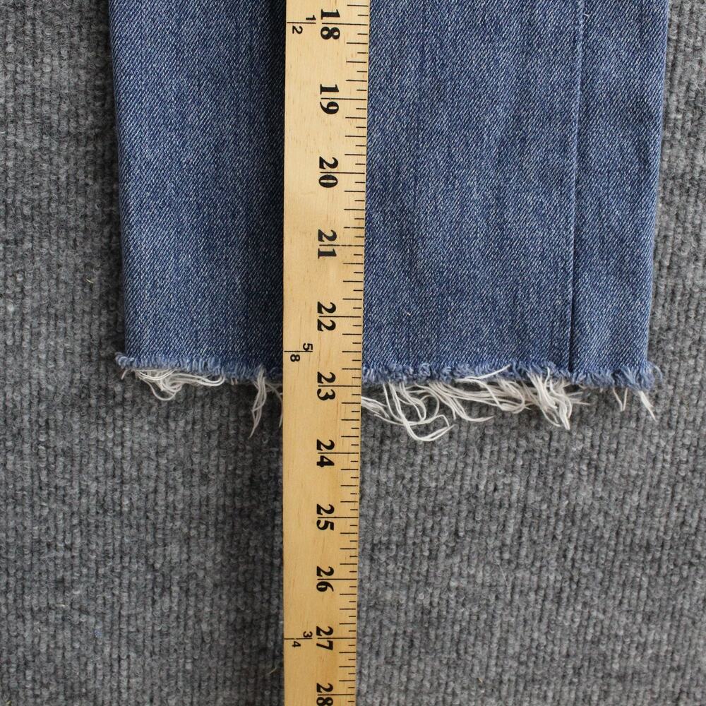 Reformation Jeans Womens 28 Fawcett Wide Leg Cropped Celtic Wash Denim Blue Chic - Picture 12 of 15